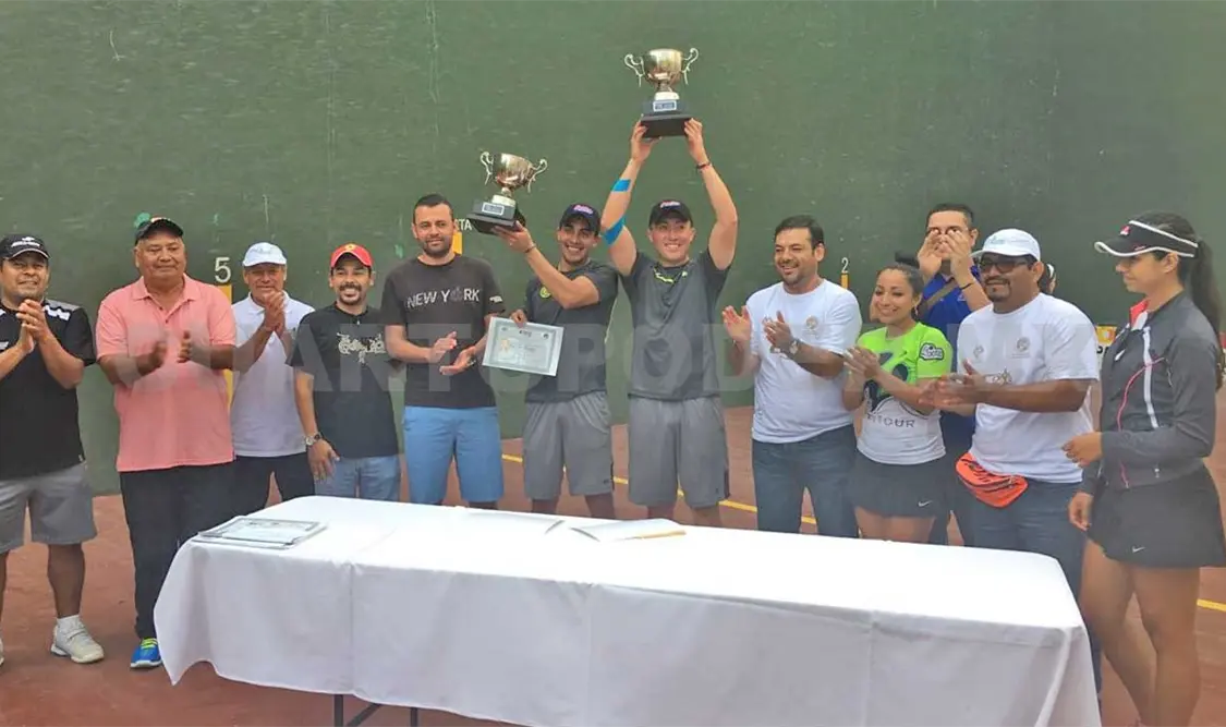 Todo un éxito la Copa Chiapas de Frontenis