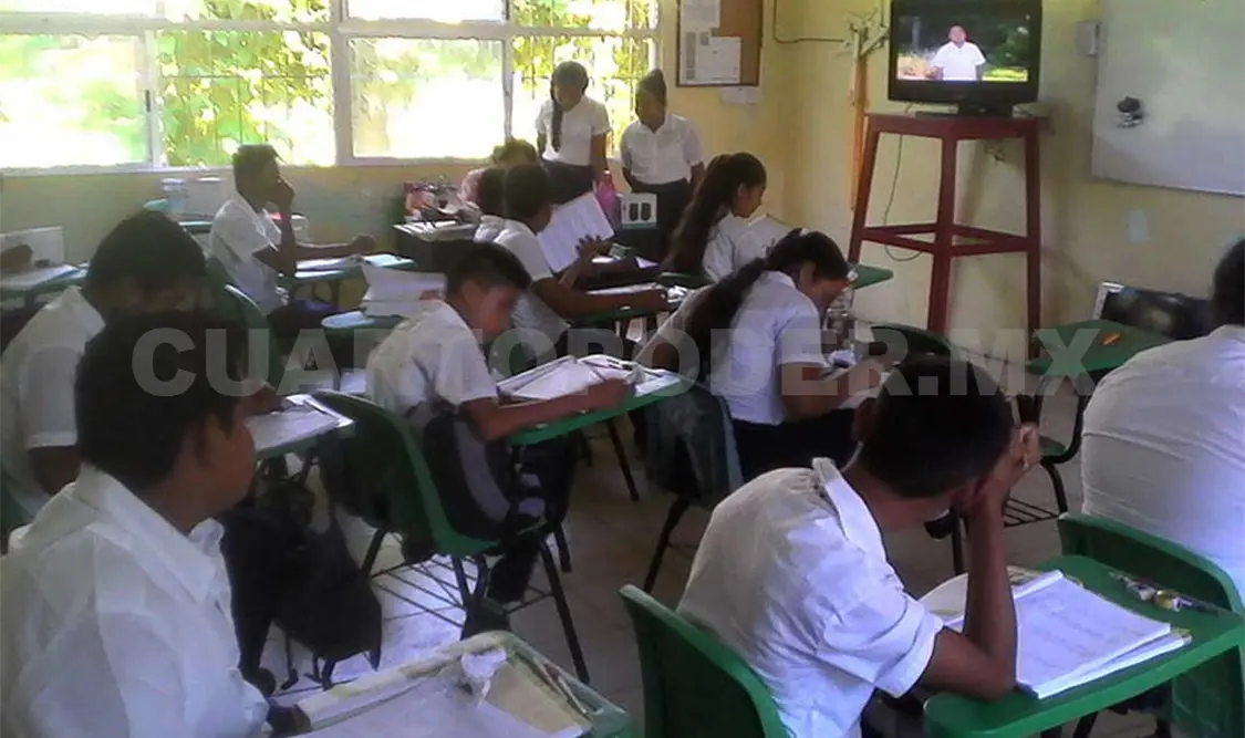 Brindan mantenimiento a telesecundarias