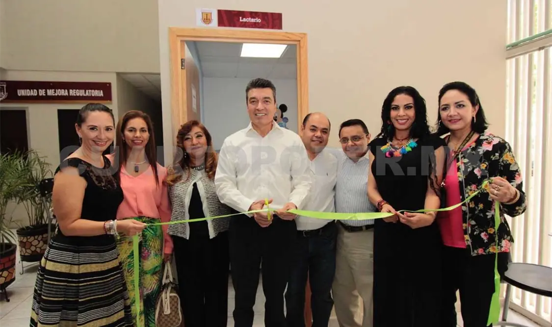 Inaugura Rutilio Escandón lactario en el TSJE