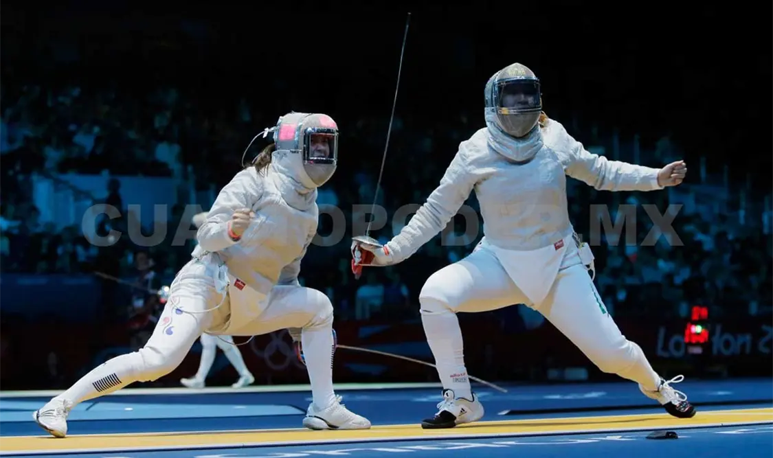 Esgrimistas olímpicos en Grand Prix en Cancún