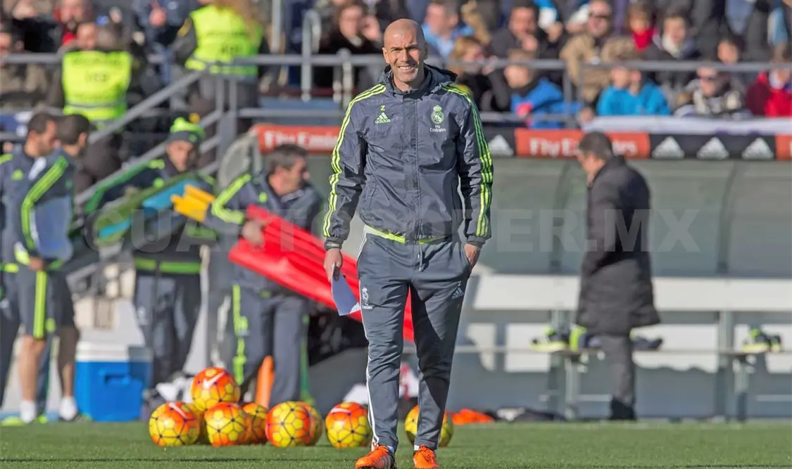 El América complicó el partido: Zidane
