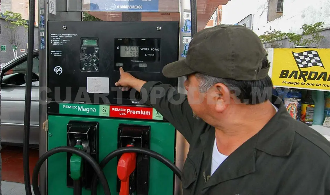 Precio de la gasolina aumentará