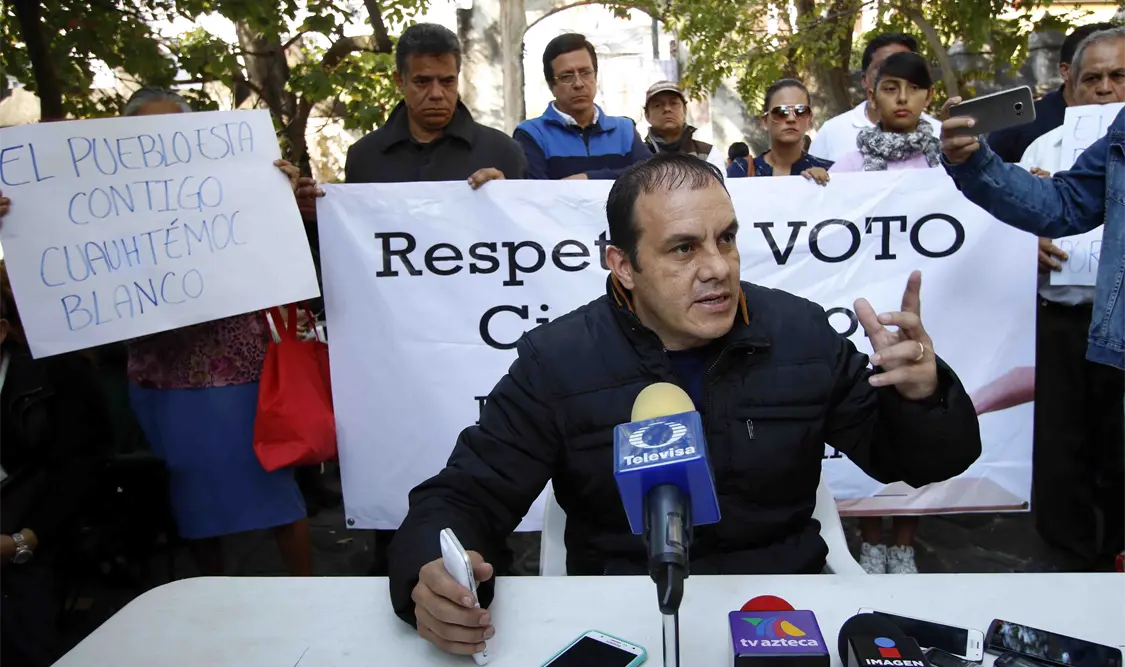 Tribunal de Morelos analiza juicio político contra Cuauhtémoc Blanco