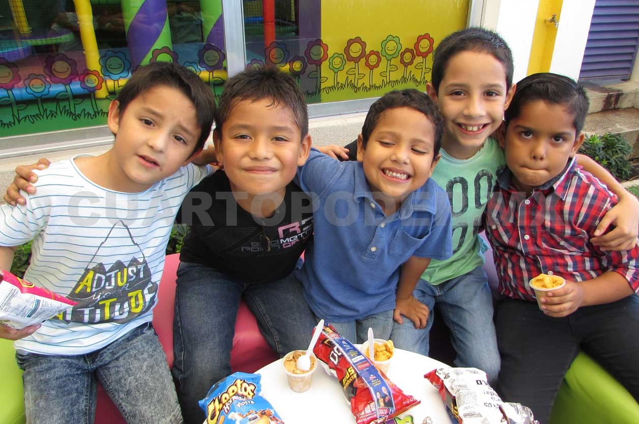 Marco Antonio celebró su cumple número 4