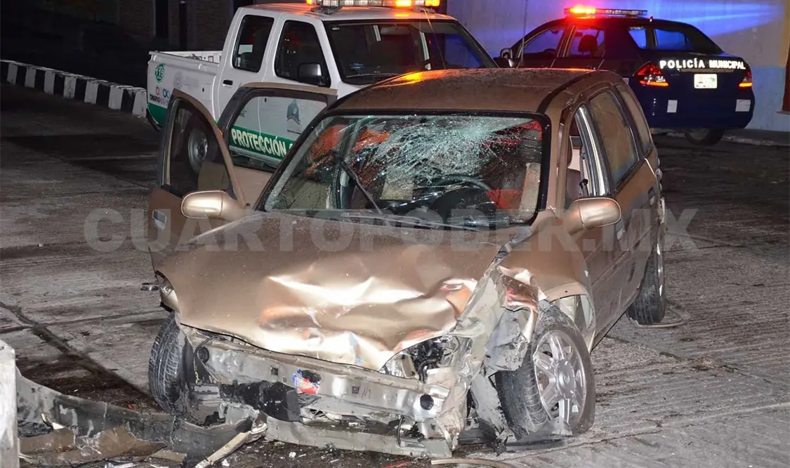 Fuerte accidente en San Sebastián
