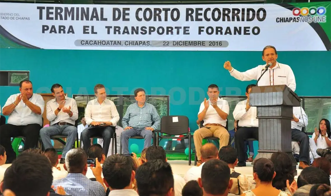 Inaugura MVC Terminal de Corto Recorrido