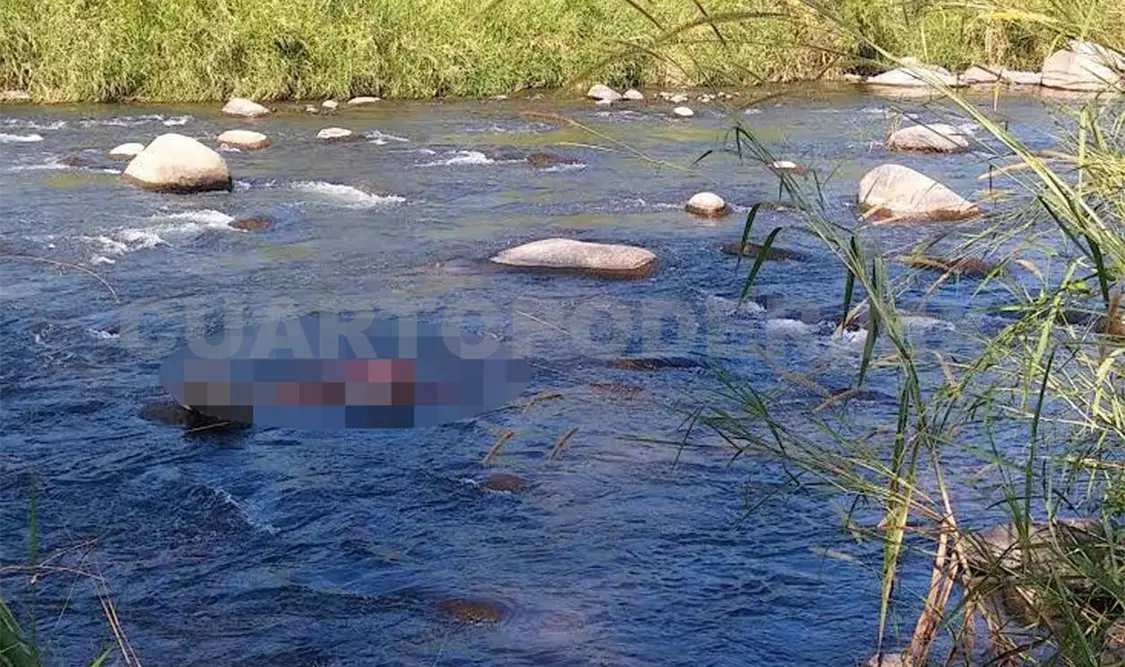 Hallan muerto a hombre en el río