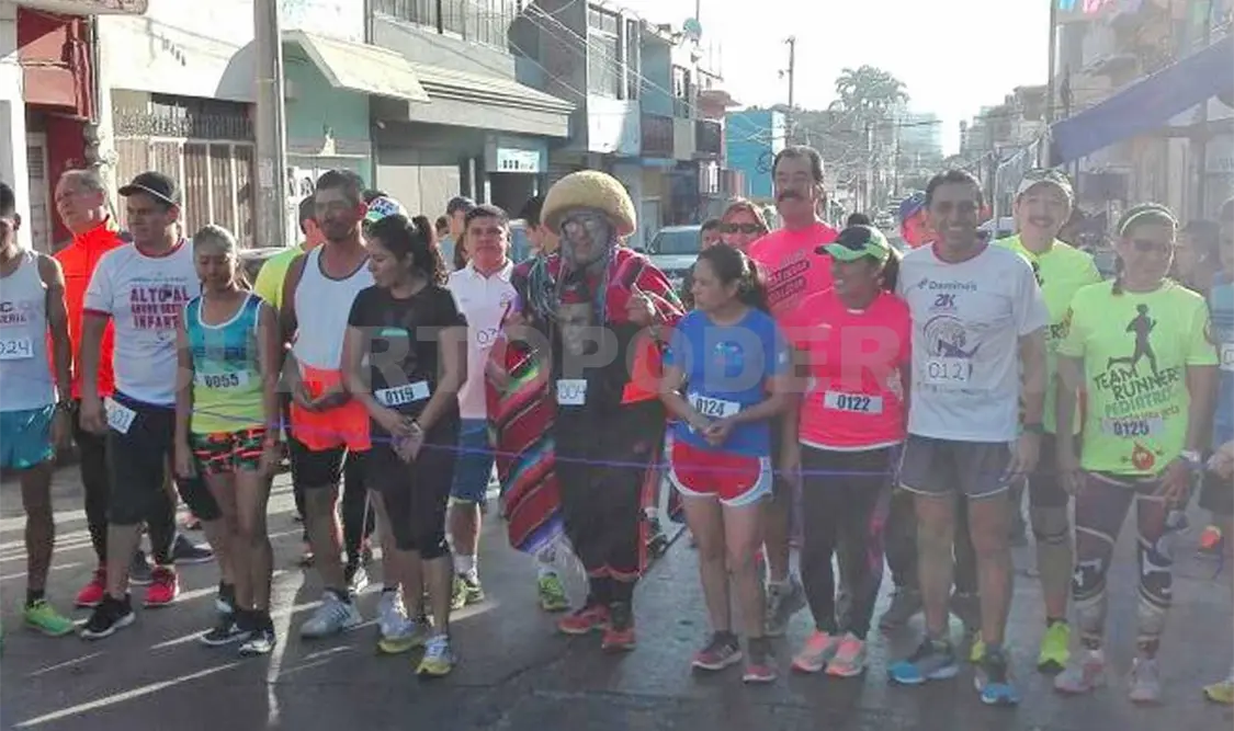 Celebraron la 1ª carrera pedestre El Cerrito