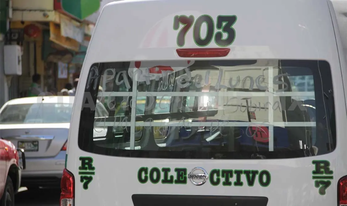 Aumento del pasaje, para el nueve de enero