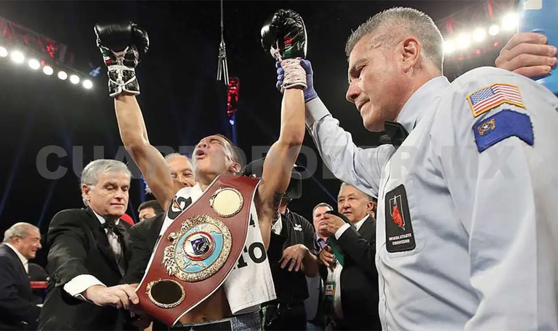 Óscar Valdez, mejor pugilista en 2016