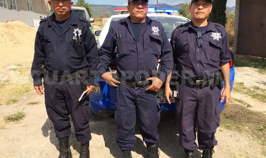Policías son reconocidos por la ciudadanía