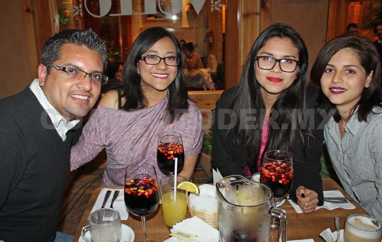 Disfrutaron una romántica velada