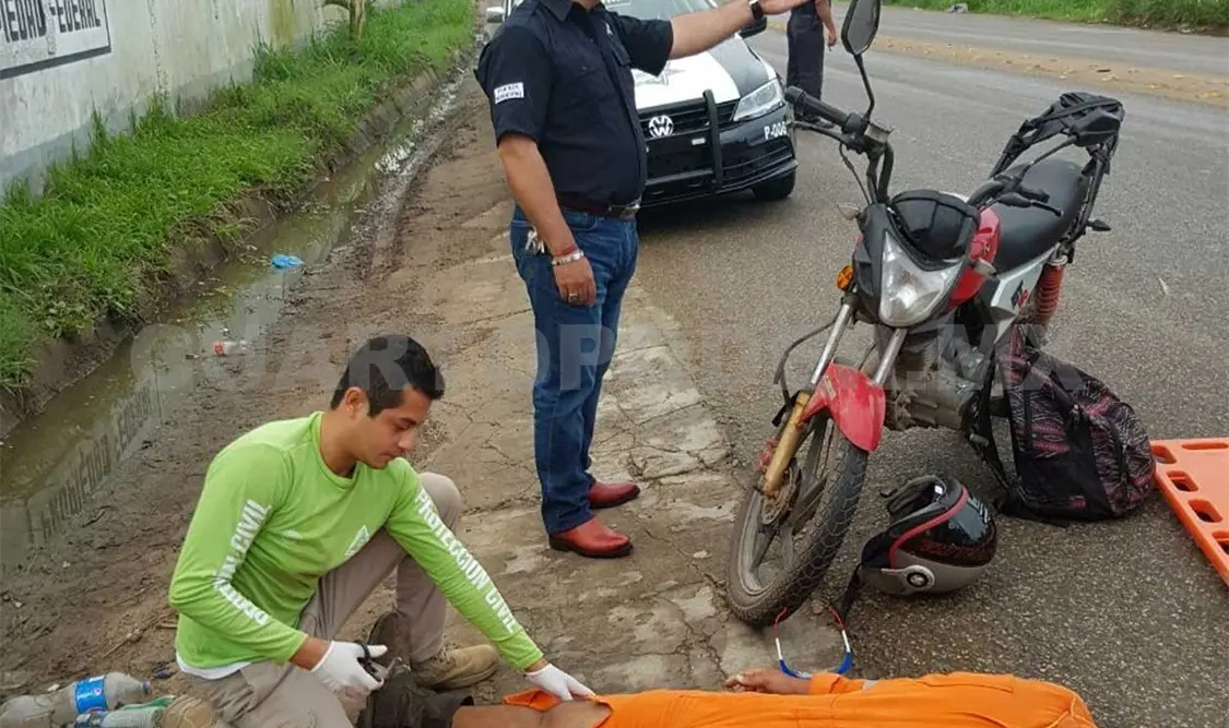 Vehículo “fantasma” atropella a hombre