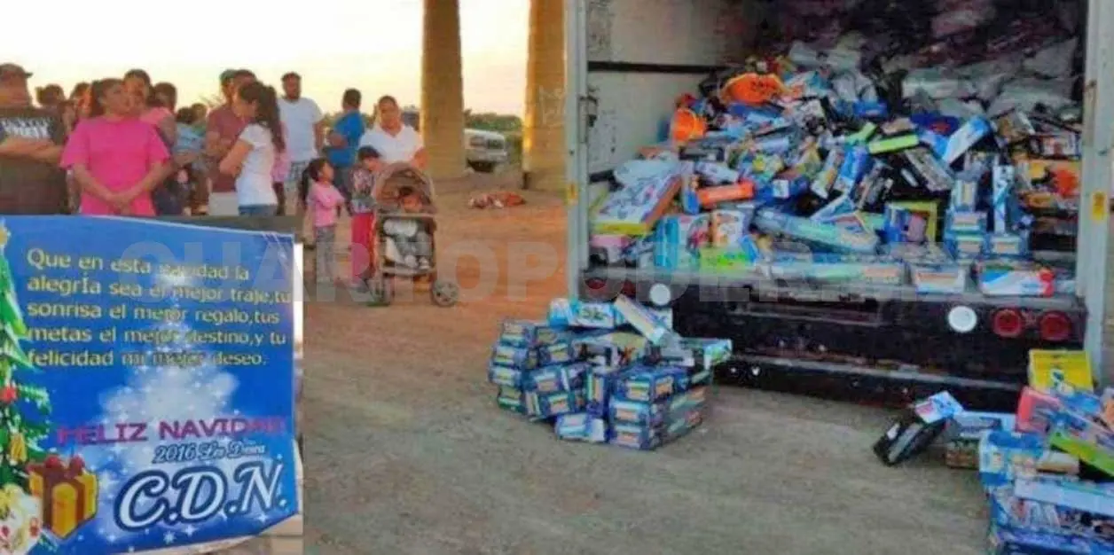 PGJE indaga si narco repartió regalos