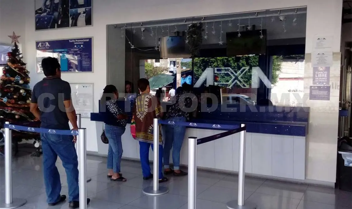 Cupos en terminales de autobuses al 100%