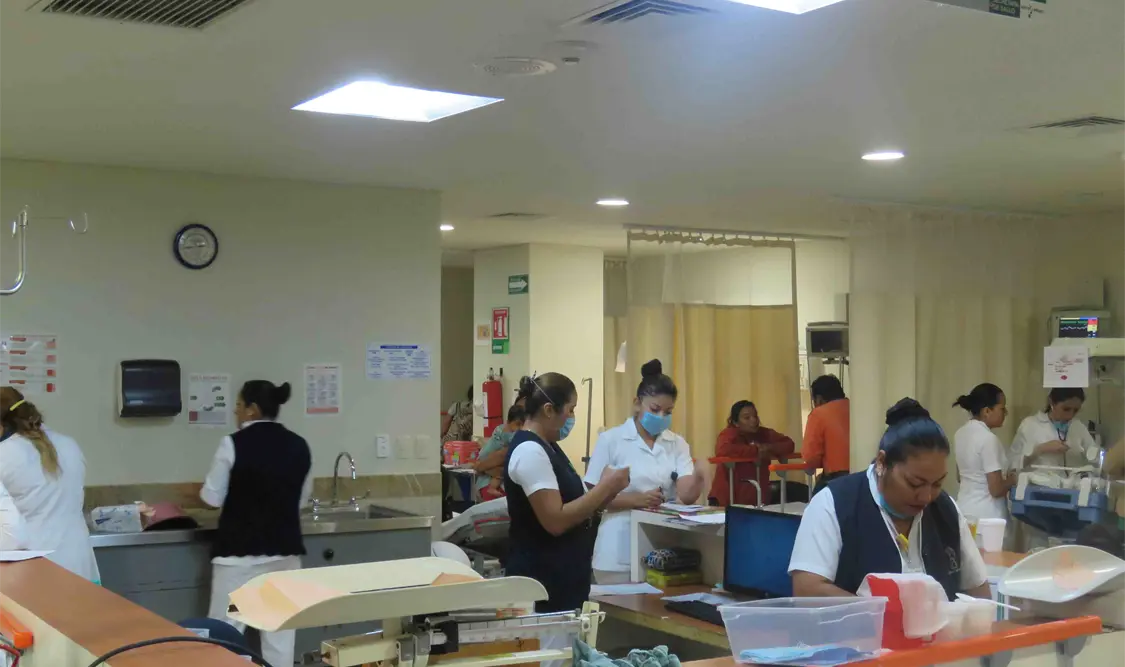 Hospital “Gómez Maza” brinda atención de emergencia los 365 días y las 24 horas.