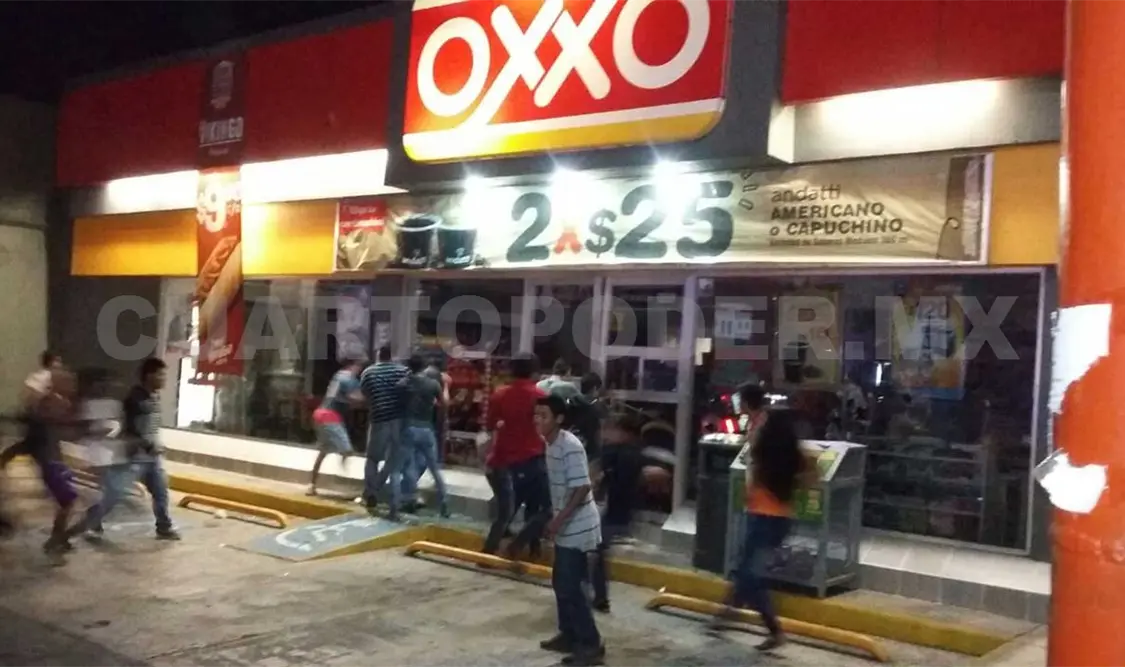 Vandalizan negocios del Centro y plazas comerciales