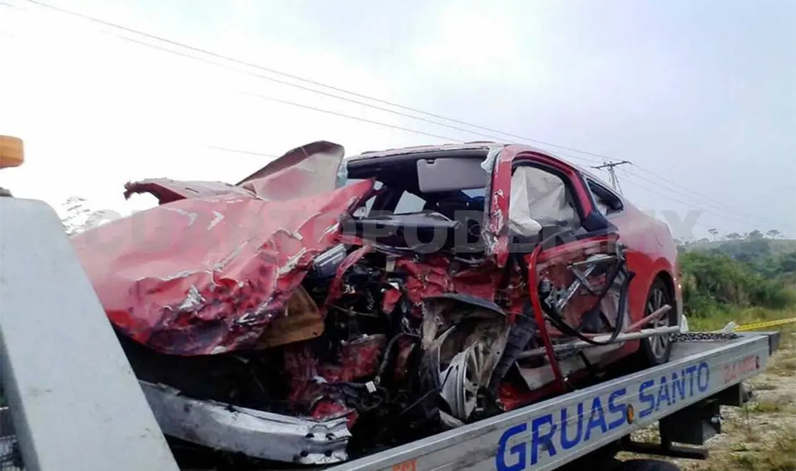 Accidente deja un lesionado