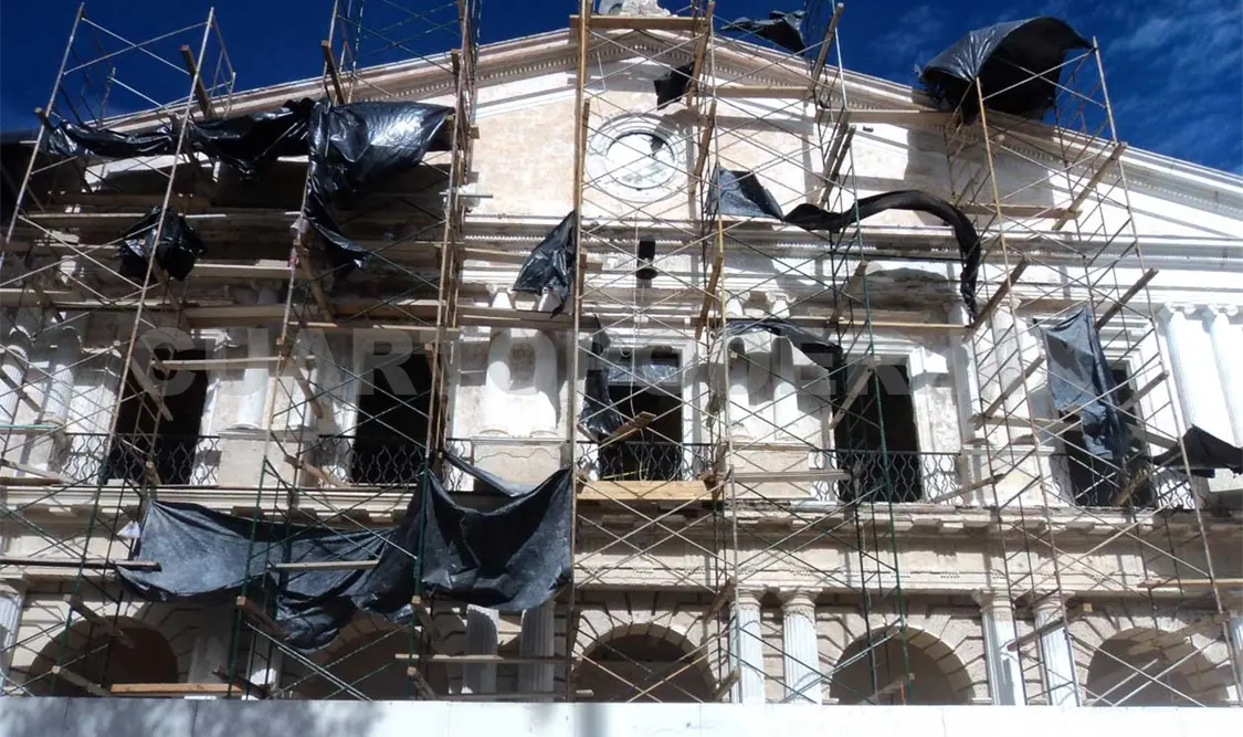 La restauración del antiguo Ayuntamiento de SCLC fue uno de los mejores trabajos. Diana Ramírez / CP
