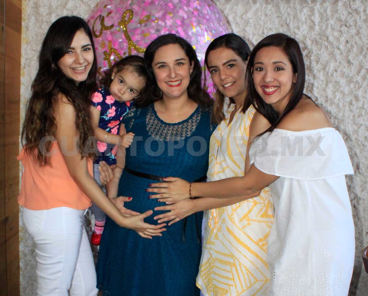 Paulina pronto será mamá