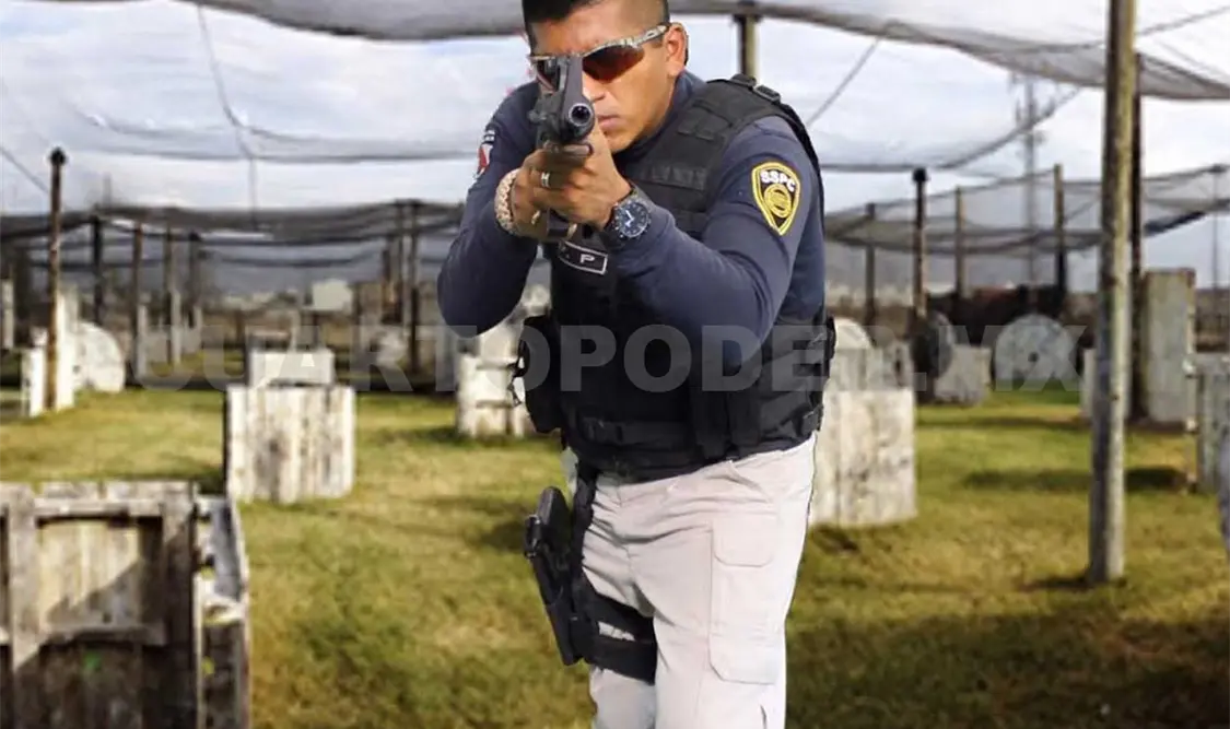 La hora de la verdad, con armas y balas de verdad, en el campo de tiro real. Avisaín Alegría / CP