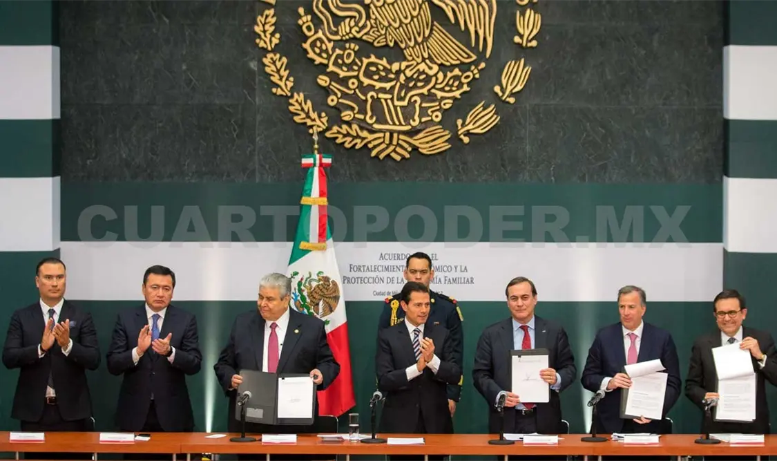 Presenta EPN estrategia de estabilidad económica