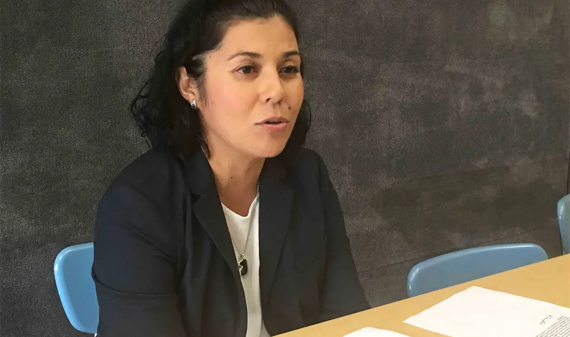 Karina Alonzo, docente, investigadora y empresaria. Diana Ramírez / CP.