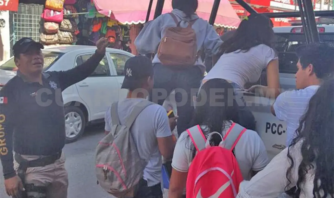 Suplen autoridades el servicio del transporte en paro
