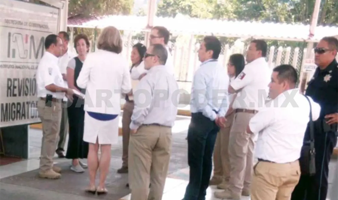 Embajadora de Estados Unidos recorre Frontera Sur