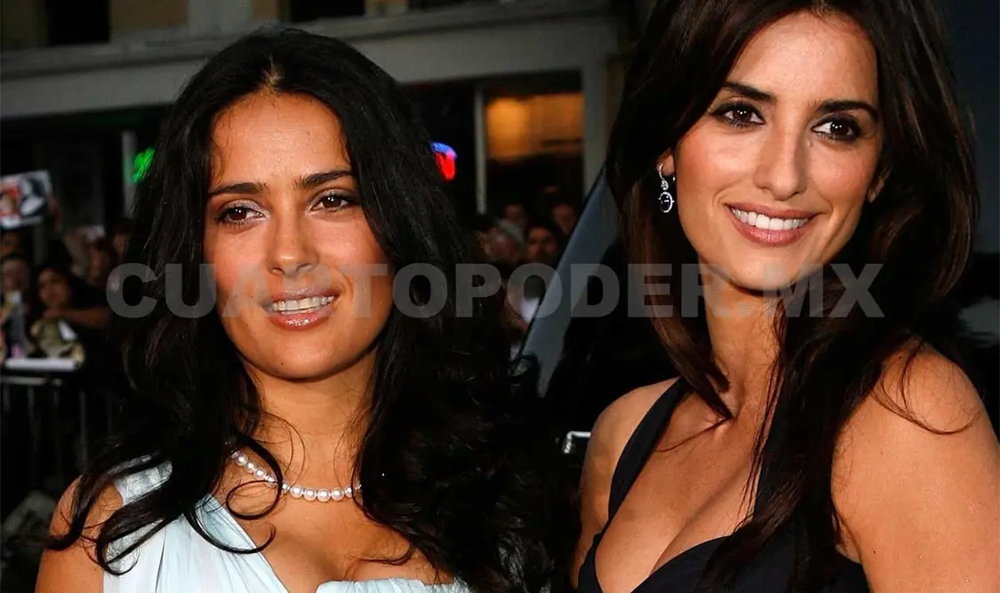 Penélope y Salma dan su apoyo a Meryl