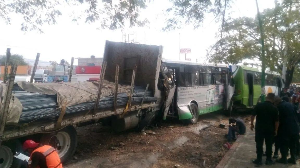 Detienen a conductor de torton en Tuxtla: PGJE