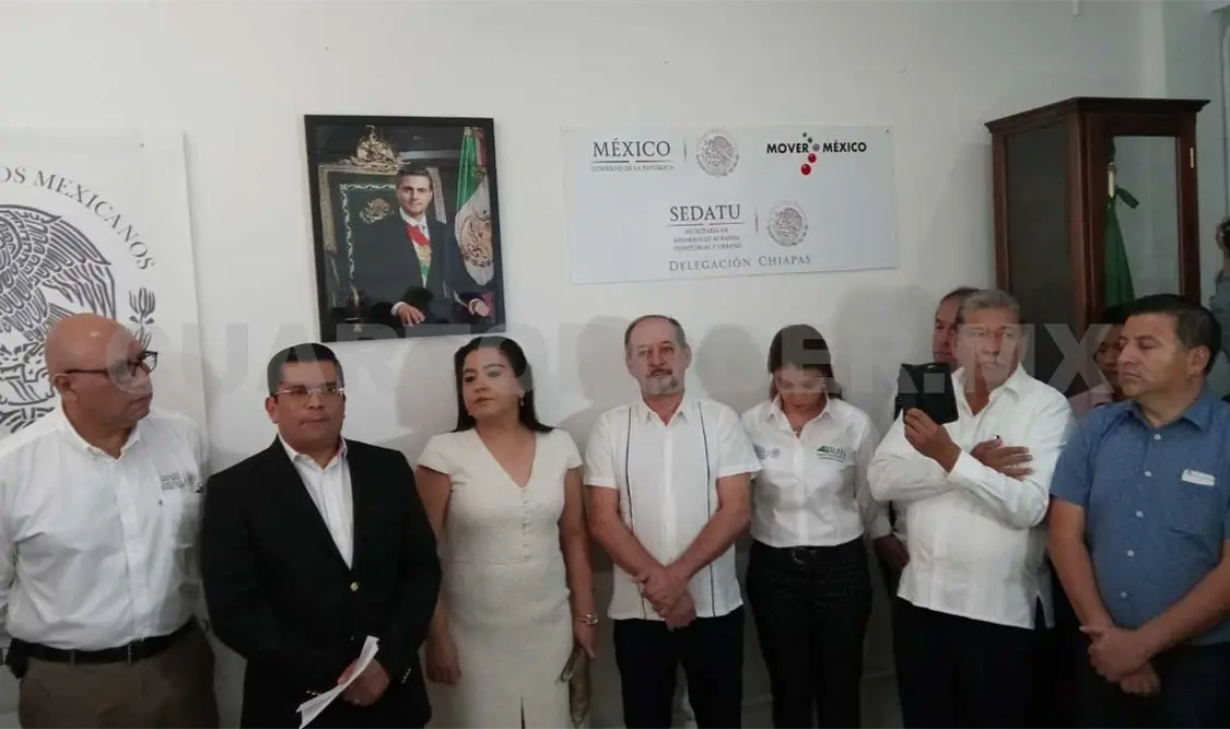 Designan a delegado de la Sedatu en Chiapas