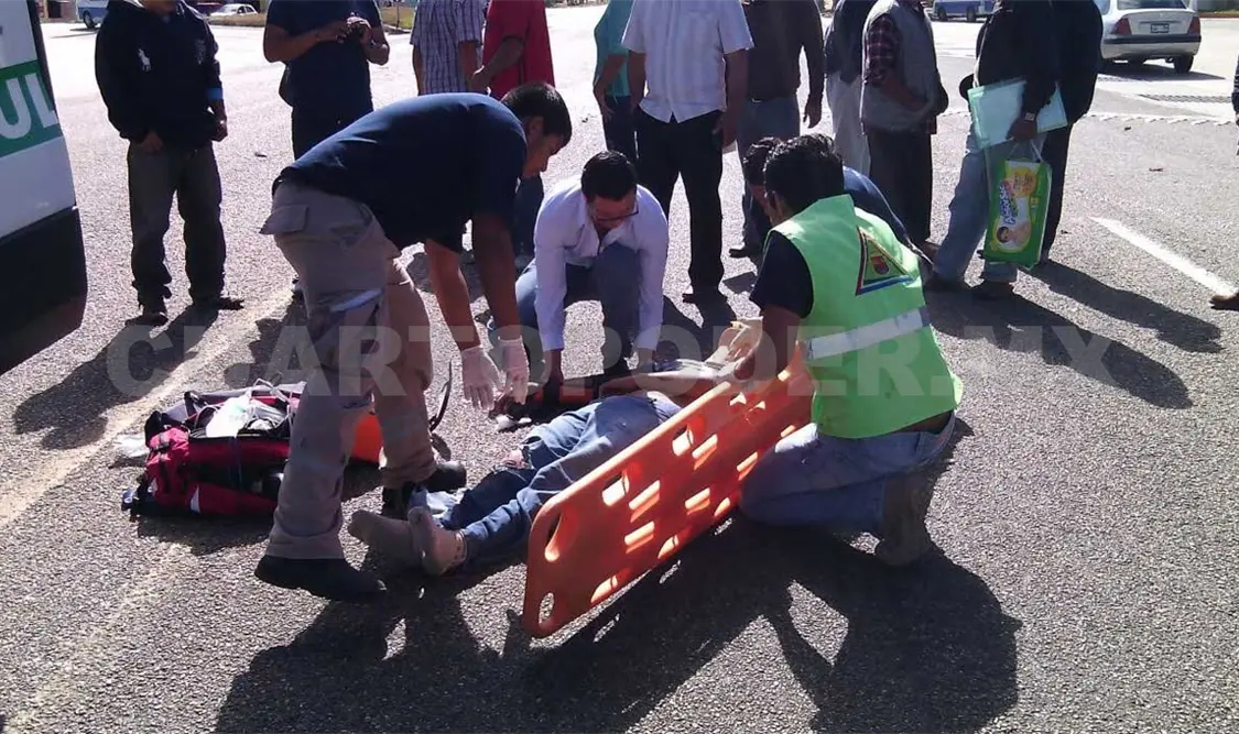 Accidente en la carretera Panamericana
