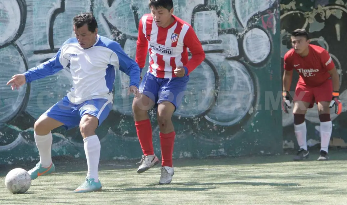 Este domingo a partir de las 8:00 horas comenzará la actividad de la Liga de Futbol Siete Bonampak. Guillermo Ramos/CP