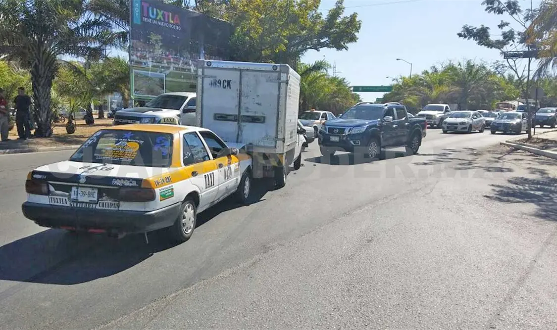 Choque en Las Torres