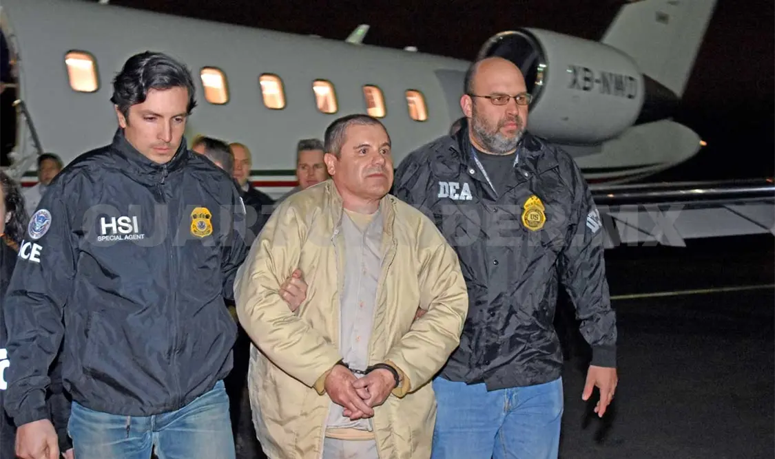 México extraditó a “El Chapo” Guzmán a EU