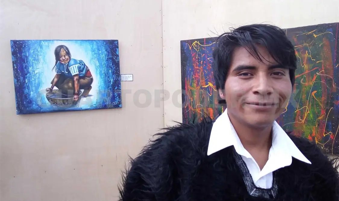 Flavio y la vena artística nacida en Chamula