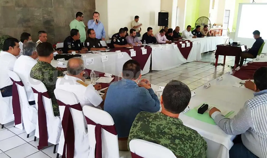 Participan en reunión interinstitucional de seguridad pública