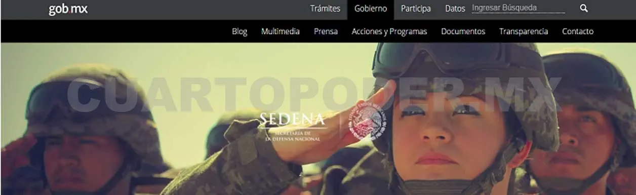Suplantan sitio digital de la Sedena por uno apócrifo