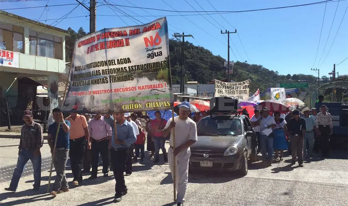 Realizan marchas en diversas zonas del estado