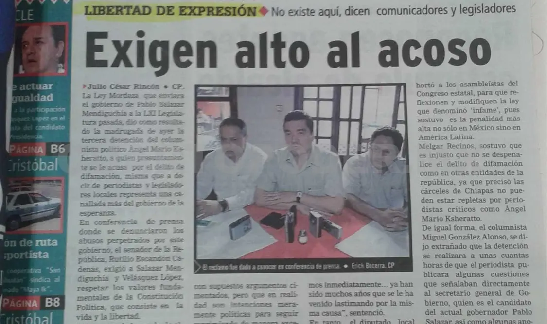 Pasado Siniestro: Denuncian abusos y exigen alto al acoso