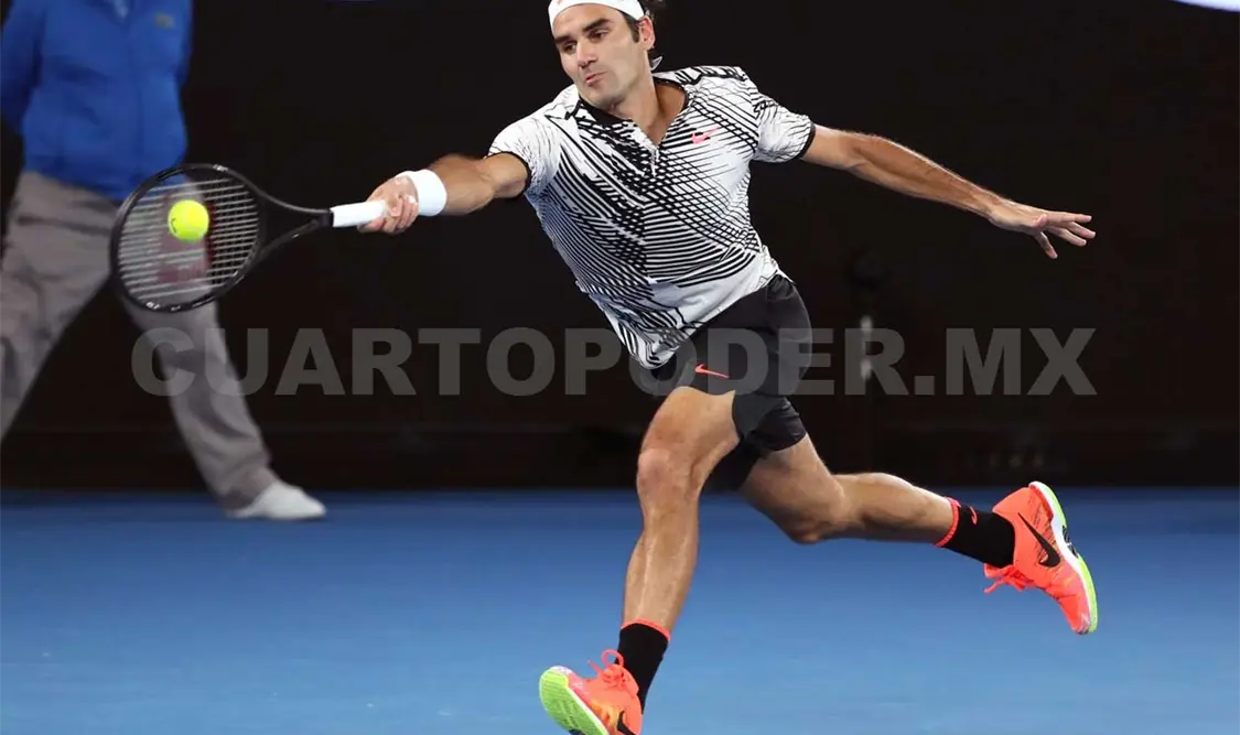 Suizo Roger Federer es finalista en Abierto