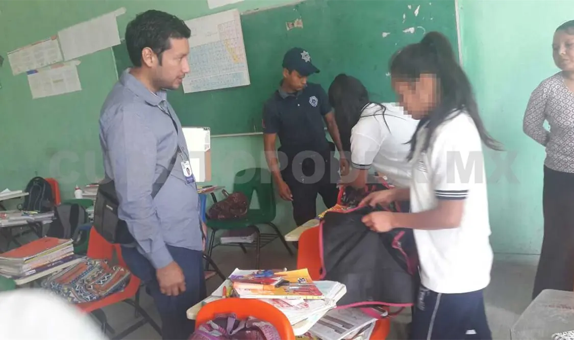 Toman medidas a través de Operativo Mochila