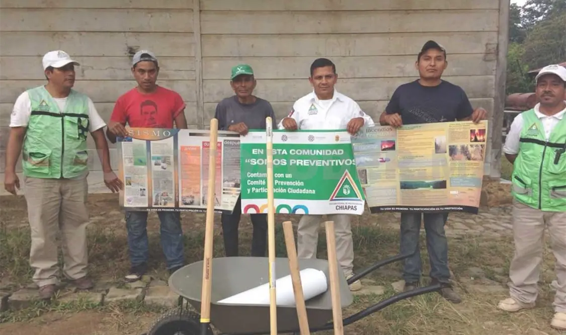 Con planes comunitarios se fortalece la resiliencia