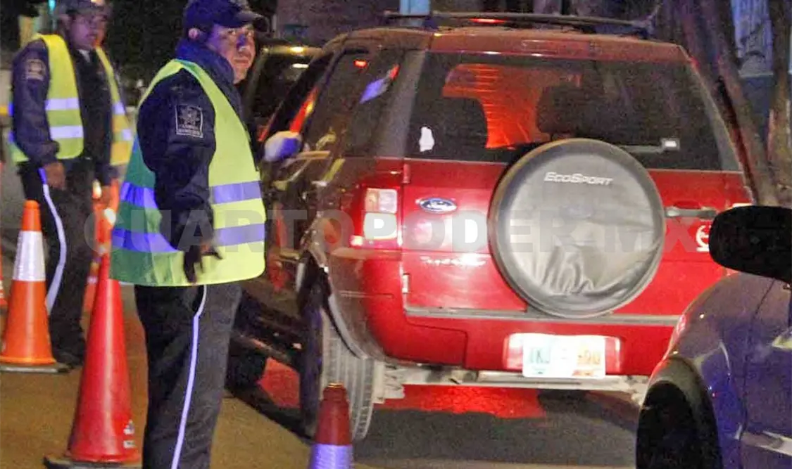 El Operativo Alcoholímetro ha contribuido a contrarrestar los accidentes viales. Cortesía