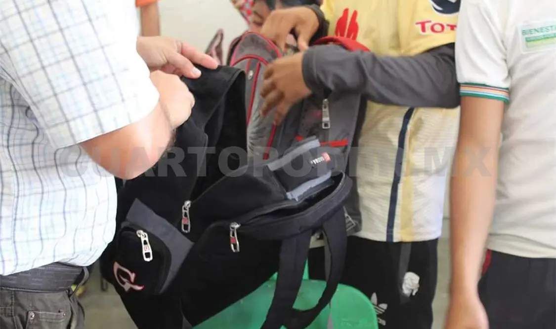 Aspecto de los operativos en escuelas. A. L. M. / CP