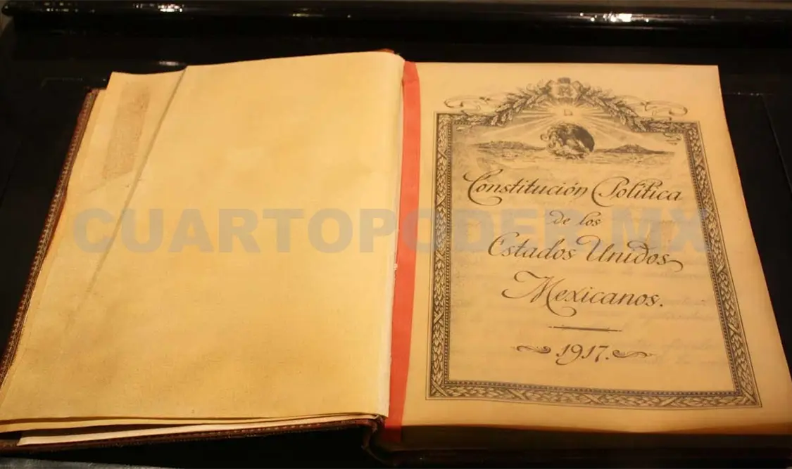 Constitución Mexicana de 1917. Cortesía