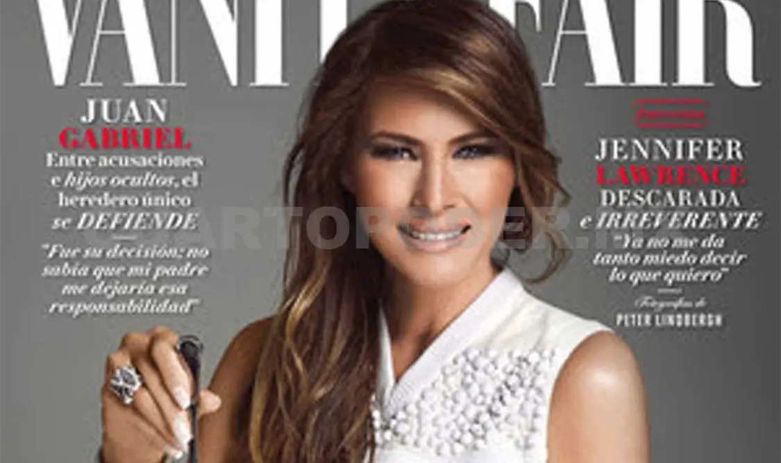 Revela Vanity Fair pasado de Melania Trump