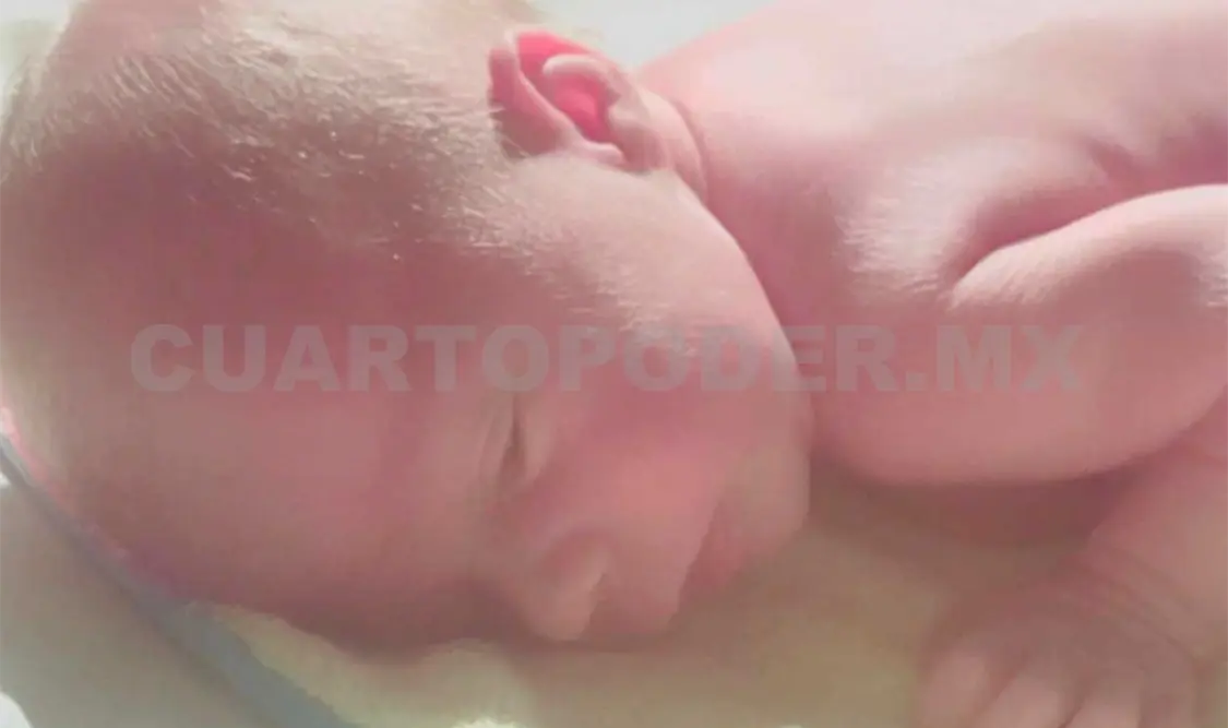 Anahí muestra rostro de su bebé