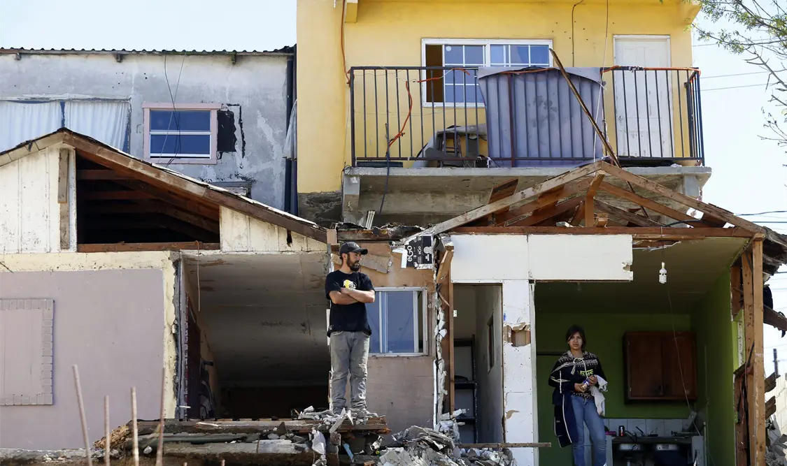 Protección Civil de Tijuana supervisa áreas afectadas por aludes